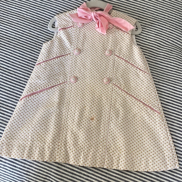 Ruth of Carolina Other - Vintage Ruth of Carolina Brocade Floral Dress Size 2-3T